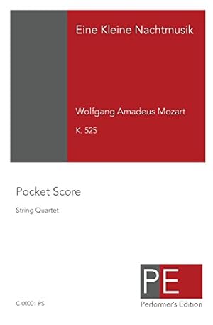 Seller image for Eine Kleine Nachtmusik: Pocket Score [Soft Cover ] for sale by booksXpress