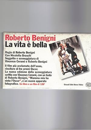 Imagen del vendedor de La vita  bella. Sceneggiatura del film con unito lo stesso in cassetta VHS. a la venta por Libreria Gull