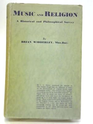 Seller image for Music and Religion: A Historical and Philosophical Survey for sale by World of Rare Books