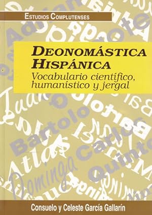 Imagen del vendedor de Denomstica hipnica: Vocabulario cientfico, humanstico y jergal a la venta por Librera Cajn Desastre