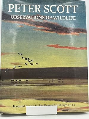 Immagine del venditore per Peter Scott: Observations of Wildlife venduto da Fieldfare Bird and Natural History Books