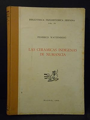 Imagen del vendedor de Las cermicas indgenas de Numancia. a la venta por Llibreria Antiquria Casals