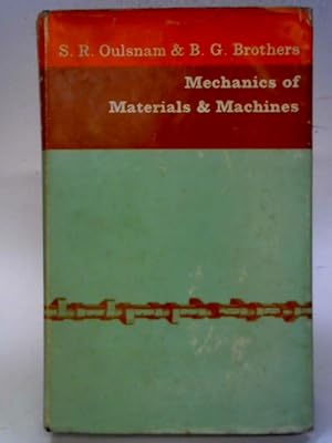 Bild des Verkufers fr Mechanics of Materials and Machines zum Verkauf von World of Rare Books