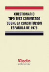 La Constitución Española de 1978. Test Comentado.