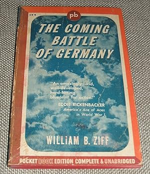 Imagen del vendedor de The Coming Battle of Germany a la venta por biblioboy