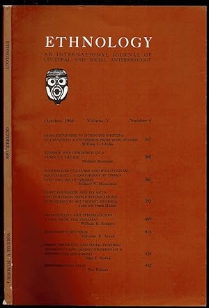Immagine del venditore per Gossip, Drinking and Social Control: Consensus and Communication in a Newfoundland Parish in Ethnology Volume V, Number 4 venduto da The Book Collector, Inc. ABAA, ILAB