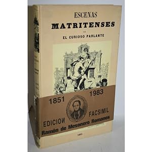 Bild des Verkufers fr ESCENAS MATRITENSES zum Verkauf von Librera Salamb