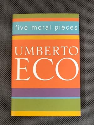 Seller image for Five Moral Pieces for sale by The Groaning Board