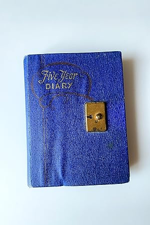 1941-1942 Original Handwritten Diary Recording the Life of a Rural Michigan Woman in Her 60s As t...