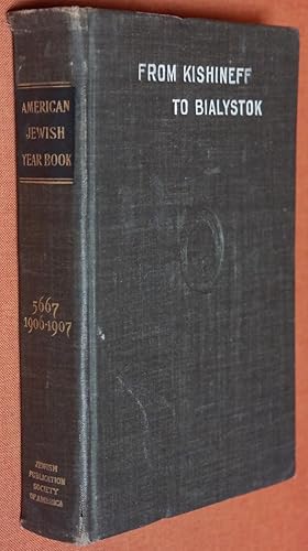 Image du vendeur pour AMERICAN JEWISH YEAR BOOK 5667 - 1916/1917 v. 18 mis en vente par GuthrieBooks