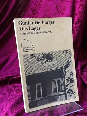 Das Lager. (= Sammlung Luchterhand 525). Ausgewählte Gedichte 1966 - 1982.