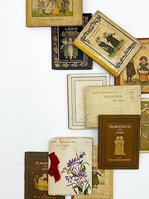 Collection of 15 Illustrated Almanacks
