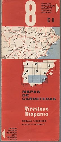 Imagen del vendedor de Mapas de Carreteras C-8 Firestone Hispania Spanish Edition a la venta por Book Booth