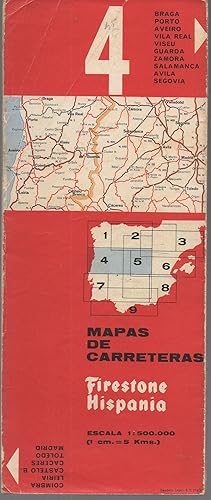Imagen del vendedor de Mapas de Carreteras C-4 Firestone Hispania Spanish Edition a la venta por Book Booth