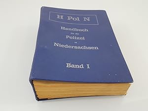 Handbuch für die Polizei in Niedersachsen Polizeirecht Band 1