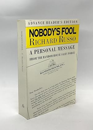 Immagine del venditore per Nobody's Fool (Advance Reading Copy) venduto da Dan Pope Books
