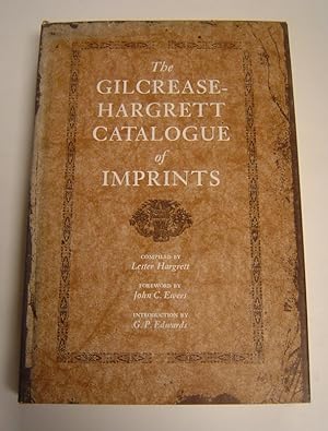 Imagen del vendedor de The Gilcrease-Hargrett Catalogue of Imprints a la venta por Page 1 Books - Special Collection Room