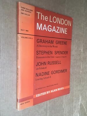 Imagen del vendedor de The London Magazine May 1963 New Series Volume 3 No. 2 a la venta por Raymond Tait