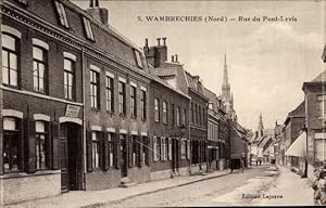 Ansichtskarte / Postkarte Wambrechies Nord, Rue du Pont Levis