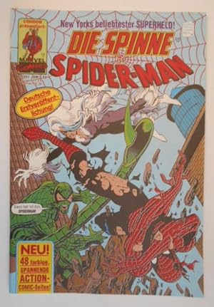 Bild des Verkufers fr Die Spinne ist Spider-Man. Nr. 201. Tag der Verzweiflung. 2. Teil der Trilogie "ohne Krfte". New Yorks beliebtester Superheld. zum Verkauf von KULTur-Antiquariat