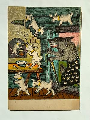 Soviet Postcard illustrated by Yuri Vasnetsov/pochtovaya kartochka