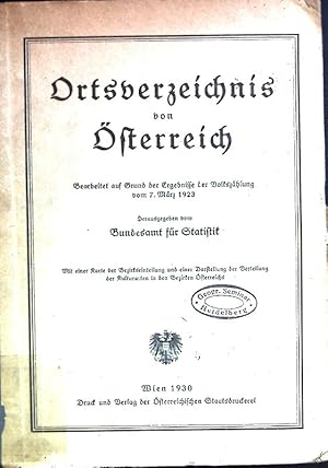 Ortsverzeichnis von Österreich.