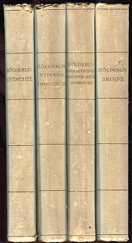Werke in 4 Bänden: Gedichte, Briefe, Hyperion, Empedokle, Übersetzungen, Philosophische Schriften