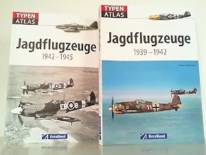 Image du vendeur pour Typenatlas Jagdflugzeuge 1939 - 1945. Hier in 2 Bnden komplett! 1. 1939-1942. / 2. 1942-1945. mis en vente par Antiquariat Ehbrecht - Preis inkl. MwSt.
