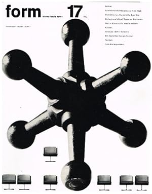 Imagen del vendedor de Form. Internationale Revue. Heft 17. Jahrgang 1962. a la venta por Antiquariat Bernd Preler