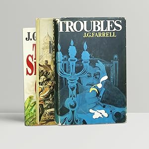 Seller image for The Empire Trilogy' [Comprising 'Troubles'/'The Siege of Krishnapur'/'The Singapore Grip'] First UK Editions 1970-1978 for sale by John Atkinson Books ABA ILAB PBFA