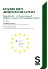 Image du vendeur pour Estudios sobre jurisprudencia europea mis en vente par AG Library