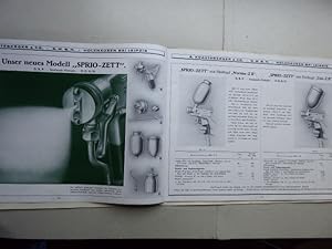 Katalogauszug über SPRIO-Spritz-Apparate für feine Retusche und Malerei sowie für Dekorations-, L...