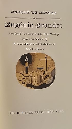 Eugenie Grandet Translated from the French byEllen Marraige