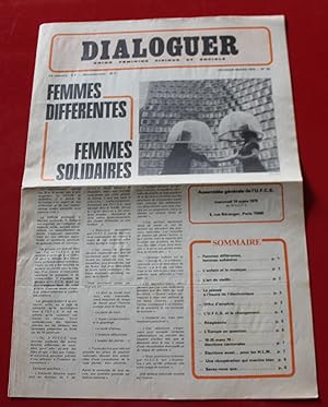 Image du vendeur pour 1979 - DIALOGUER / Union Fminine Civique et Sociale / Magazine N62 mis en vente par Bouquinerie Spia