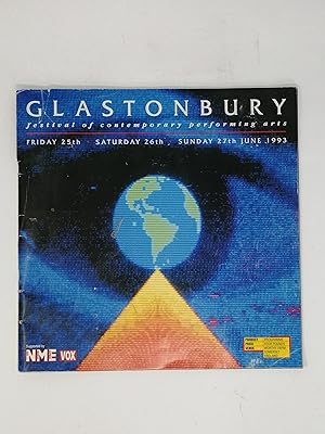 Seller image for Glastonbury Festival of contemporary performing arts, 1993. Programme. for sale by ROBIN SUMMERS BOOKS LTD