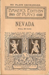 Seller image for Nevada; or The Lost Mine. A Drama in Three Acts for sale by Reflection Publications