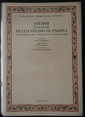 Stemmi di scolari dello studio di Padova
