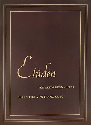 Image du vendeur pour Etden fr Akkordeon (Heft 4), mis en vente par Versandantiquariat Hbald