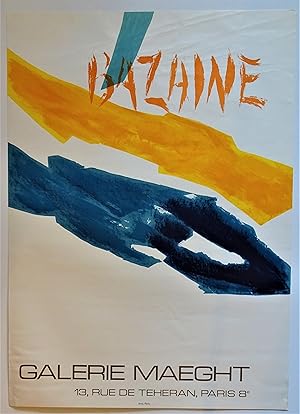 BAZAINE Galerie Maeght (Lithograph Exhibition Poster)