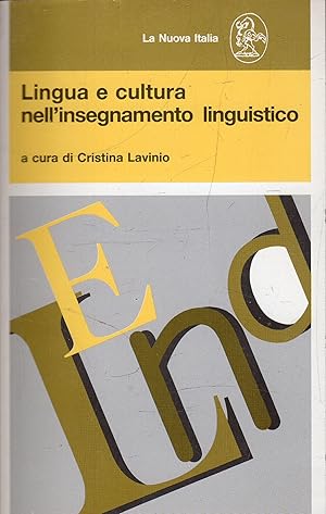 Immagine del venditore per Lingua e cultura nell'insegnamento linguistico venduto da Messinissa libri