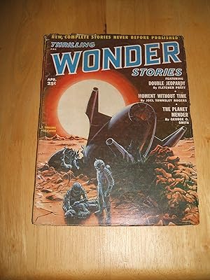 Bild des Verkufers fr Thrilling Wonder Stories April 1952 zum Verkauf von biblioboy