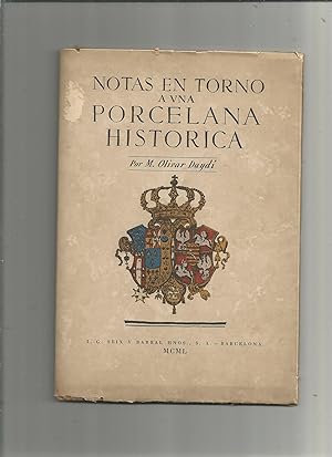 Seller image for Notas en torno a una porcelana histrica. for sale by Librera El Crabo