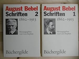 Bild des Verkufers fr Schriften 1862-1913. (Herausgegeben von Cora Stephan). Band 1 + 2. [2 Bnde] zum Verkauf von Antiquariat Steinwedel