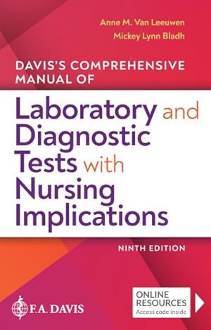 Bild des Verkufers fr Davis's Comprehensive Manual of Laboratory and Diagnostic Tests With Nursing Implications zum Verkauf von GreatBookPricesUK