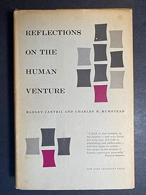 Image du vendeur pour Reflections On The Human Venture mis en vente par Dara's Library