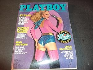 Playboy Apr 1980 Women of the Armed Forces, Linda Ronstadt, Playmate Reunion