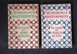 Humorous Masterpieces, No 9 Pictures by Charles Keen, No 10 Pictures by George Du Maurier - 2 books