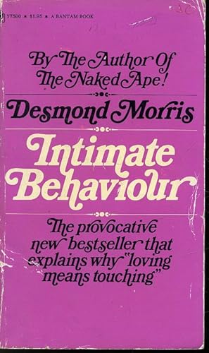 Seller image for Intimate Behavior for sale by Librairie Le Nord