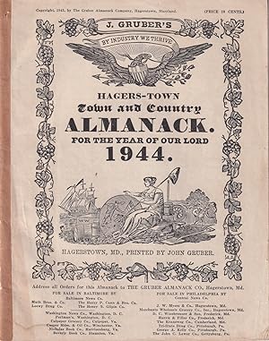 Seller image for Hagers-Town Town and Country Almanack. For the Year of Our Lord 1944 for sale by Kenneth Mallory Bookseller ABAA