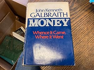 Immagine del venditore per Money: Whence It Came, Where It Went venduto da Riverow Bookshop